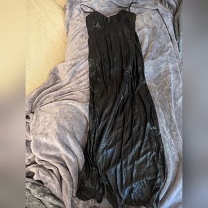 NWOT BCBGMaxAzria Black Maxi Dress